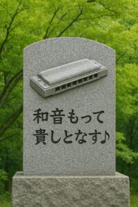 ハモニカ碑