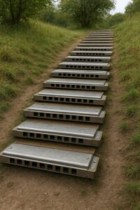 ハーモニカ階段